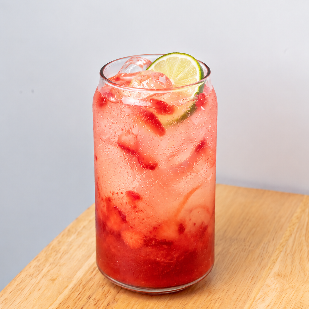 Strawberry Limonade - สตอเบอร์รี่มะนาวโซดา