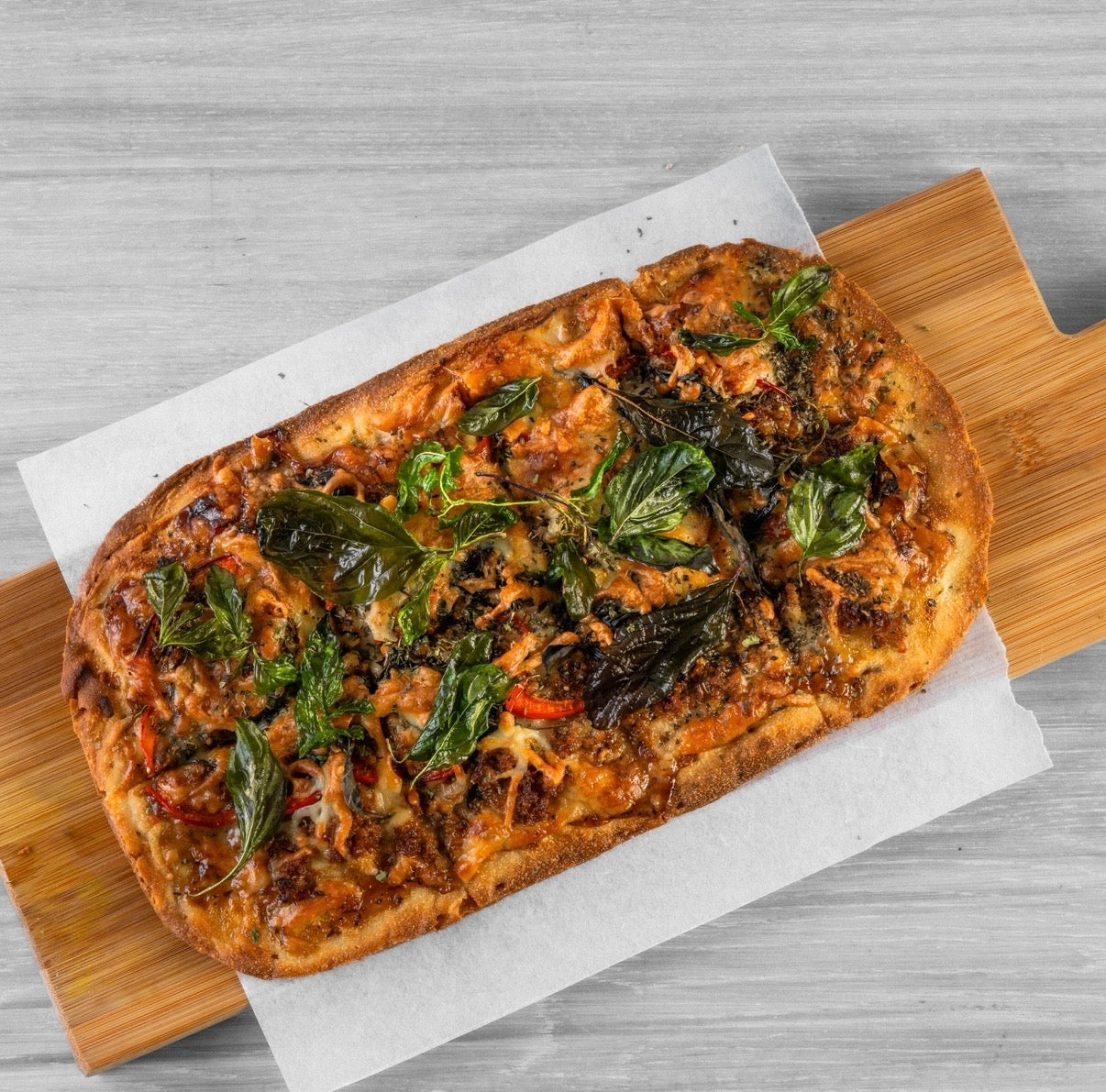 Ka Prao Pizza (Thai Basil) - พิซซ่ากะเพรา