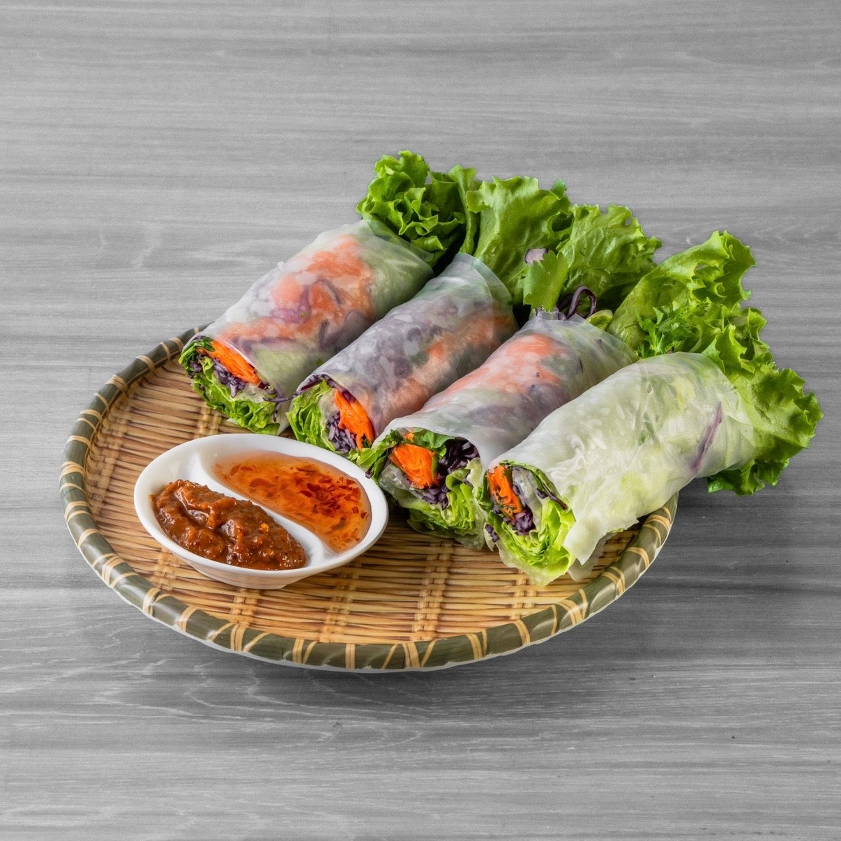 Fresh Rolls (4) - ป่อเปี๊ยะสด