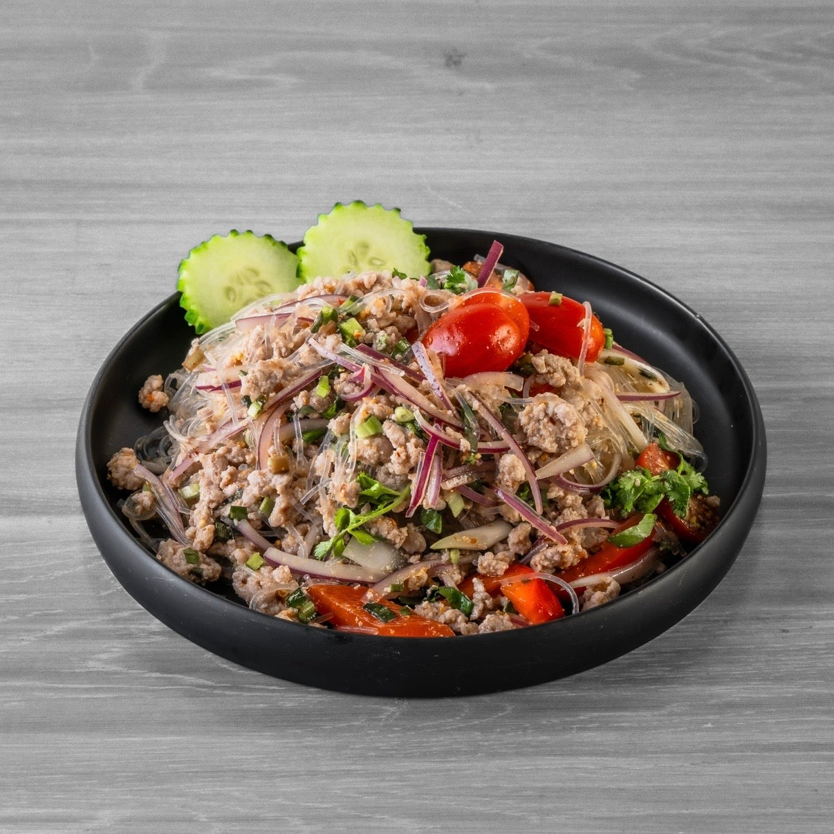 Larb Glass Noodles - ลาบวุ้นเส้นหมูสับ